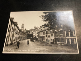 Malmedy Carte Photo Réal Photo Rue Devant Les Religieuses - Malmedy