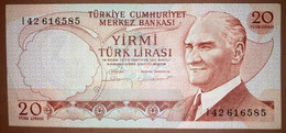 Turkey - 20 Turk Lirasi I42616585 - Turquie