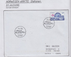 Spitsbergen Cover  Alesund Ca 75Y Roald Amundsen Expedition 21.5.2000 (LO169) - Scientific Stations & Arctic Drifting Stations