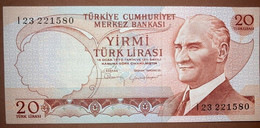 Turkey - 20 Turk Lirasi I23221580 - Turquie
