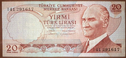 Turkey - 20 Turk Lirasi I41291617 - Turquie