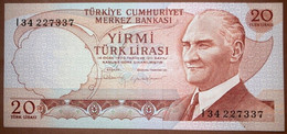 Turkey - 20 Turk Lirasi I34227337 - Turquie