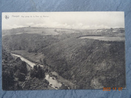 VUE PRISE DE LA TOUR DU ROCHER - Houyet