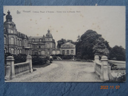 CHATEAU ROYAL D'ARDENNE  ENTREEVERS LA FACADE NORD - Houyet