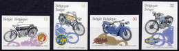 BELGIË/BELGIQUE :1995: Y.2615-18 Ongetand / Non Dentelé / Unperforated : MOTO,MINERVA,FN,LA MONDIALE,GILLET, - 1981-2000