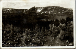 38990 - Deutschland - Schlesien , Riesengebirge , Fernblick Auf Die Schneegruben - Gelaufen 1935 - Schlesien