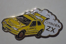 Pin's CITROËN ZX Rallye - CAMEL MICHELIN Total - Paris-Dakar - Citroën