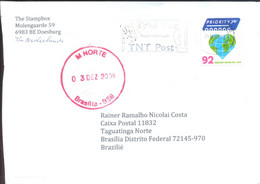 Cover - Nederland  To Brazil - Lettres & Documents