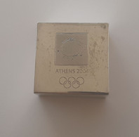 Athens 2004 Olympic Games, Internal Paperweight With Logo Of Games - Apparel, Souvenirs & Other
