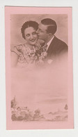 Sexy Young Lady, Handsome Guy Fantastic Scene Love Romantic Couple Vintage 1930s Mini Photo Postcard 6x10.7cm. (964) - Saint-Valentin