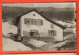 ZSI-05 UNIQUE Carte-Photo La Rosière Noiraigue Val-de-Travers. Chalet Alpage. Circ. 1925 Pas De Nom D'éditeur - Noiraigue 