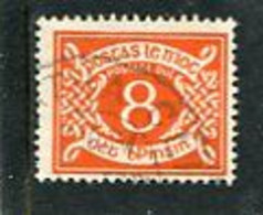 IRELAND/EIRE - 1962  POSTAGE DUE  8d  E WATERMARK  FINE USED - Portomarken