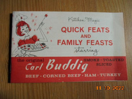 Kitchen Magic Quick Feats And Family Feasts Starring The Original Carl Buddig Smoke Toasted Sliced Beef, Corned Beef.... - Nordamerika