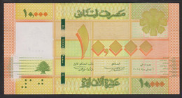 Lebanon 10000 Livres 2014 P92b UNC - Lebanon