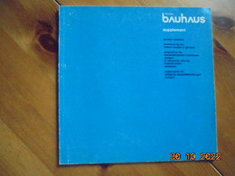 50 Years Bauhaus - SUPPLEMENT - German Exhibition Sponsored By The Federal Republic Of Germany - Architektur