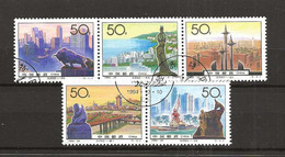 China 1994  Special Economic Zones  Mi  2578 - 2582  Cancelled(o) - Gebruikt