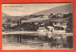 ZSI-27 Saint-Aubin Vu Du Lac.  Circulé 1916 Phototypie 4146 - Saint-Aubin/Sauges