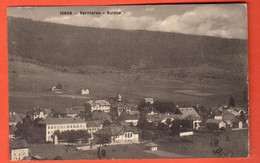 ZSI-34 Les Verrières-Suisse Vue Générale Circulé 1919 Vers Paris  Phototypie 10638 Légère Cassure - Les Verrières