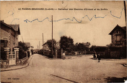 CPA Le Plessis -Bouchard (S.-et-O.) - Carrefour Des Chemins D'Ermont (290637) - Le Plessis Bouchard