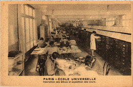CPA PARIS 16e-Ecole Universelle-Inscription Des éléves Et Expédition (325850) - Enseignement, Ecoles Et Universités