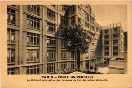 CPA PARIS 16e-Ecole Universelle-Le Bátiment Principal Vu Des Terrasses (325812) - Enseignement, Ecoles Et Universités