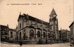 CPA Fontenay-sous-Bois - L'Eglise (275049) - Fontenay Sous Bois