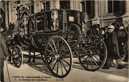 CPA PARIS Visite Du Lord Maire Le Carrosse Du Lord-Maire (305512) - Receptions