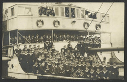 NEWCASTLE ON -TYNE Ship - Bridge - Sailors 1927 Old Real Photo Edward G.Brewis Ltd   (see Sales Conditions) 02623 - Newcastle-upon-Tyne