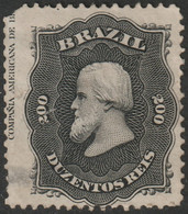 Brazil 1866 Sc 59 Bresil Mi 28 Yt 28 MNG(*) Thins Corner Damage - Neufs