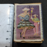 Caja Matchbox Fósforos Cullaguas - Industria Boliviana - Vacía - Boites D'allumettes