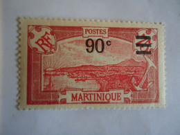 MARTINIQUE  FRANCE MNH  STAMPS 1920  OVERPRINT 90/75 - Autres & Non Classés