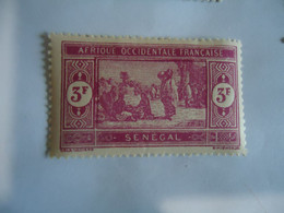 SENEGAL   FRANCE  COLONIES MNH   STAMPS 1914 MARKET   3FR - Other & Unclassified