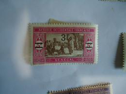 SENEGAL   FRANCE  COLONIES MLN   STAMPS 1922   OVERPRINT 3FR/5FR - Altri & Non Classificati