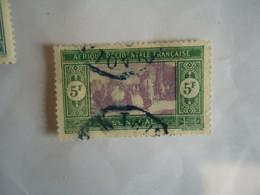 SENEGAL   FRANCE  COLONIES USED    STAMPS 1914  MARKET  5FR WITH  POSTMARK - Autres & Non Classés