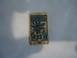 SENEGAL   FRANCE  COLONIES  USED  STAMPS 1906  PALM    WITH  POSTMARK - Other & Unclassified