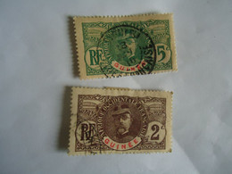 GUINEA  FRANCE  COLONIES  USED   STAMPS  1906 - Altri & Non Classificati