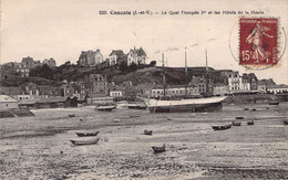 CPA FRANCE - 35 - CANCALE - Le Quai François Ier Et Les Hôtels De La Houle - Cancale