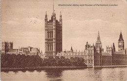 CPA ANGLETERRE - Londres - Westminster Abbey And The Houses Of Parliament - Houses Of Parliament