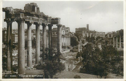 Roma Tempio Di Saturno 1940 - Altare Della Patria