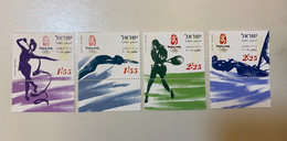 Israel 2008 - Summer Olympic Games Beijing China Sports Stamps MNH - Nuevos (sin Tab)