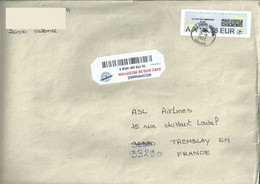 Vignette De Distributeur _ LISA - ATM - Lettre Recommandée - 2000 Type « Avions En Papier »