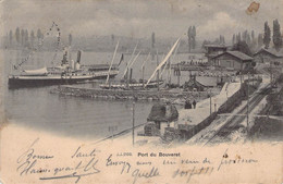 CPA SUISSE - Valais - Port De Bouveret - Dos Non Divisé - Julien Frères Genève - Other & Unclassified