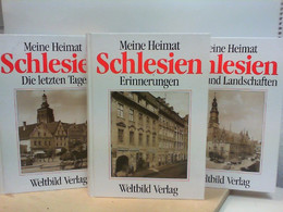 Meine Heimat Schlesien - 3 Bände : Die Letzten Tage, Erinnerungen, Städte Und Landschaften - Otros & Sin Clasificación