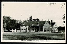 Ref 1578 - Real Photo Postcard - Edstone Wootton Wawen - Solihull Warwickshire - Sonstige & Ohne Zuordnung