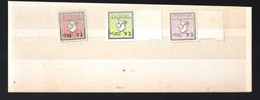 Lot De 3  Timbres Fiscaux "amendes"  (PPP39983) - Sellos