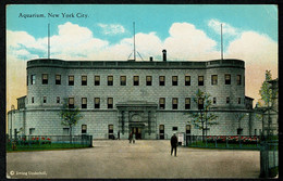 Ref 1579 - Early Postcard - The Aquarium - New York City - U.S.A. - Altri Monumenti, Edifici