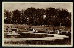 Ref 1579 - Early Postcard - Paddling Pool - The Common Southampton - Southampton