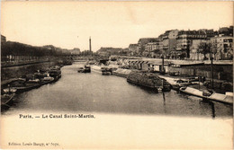 CPA PARIS 10e - Le Canal Saint-Martin (254115) - Arrondissement: 10