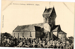 CPA Env. De CHERBOURG - OCTEVILLE - L'Église (245933) - Octeville