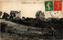 CPA PORCHEVILLE - Villas - Vise PARIS (246478) - Porcheville